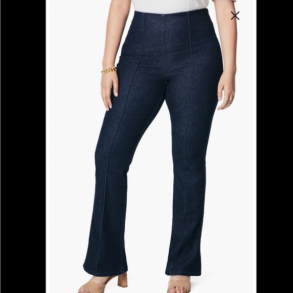 SPANX Denim - SPANXshape Everywhere High Rise Flare Jeans